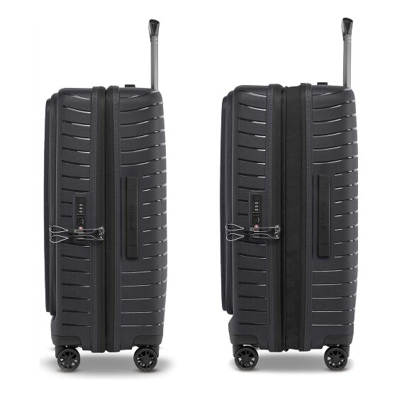 Stratic Novium 4 wielen Trolley M 65.5 cm met uitbreidingsplooi