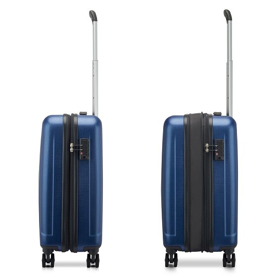 Roncato Kinetic 2.0 4 wielen Cabinewagen 55 cm met uitbreidingsplooi