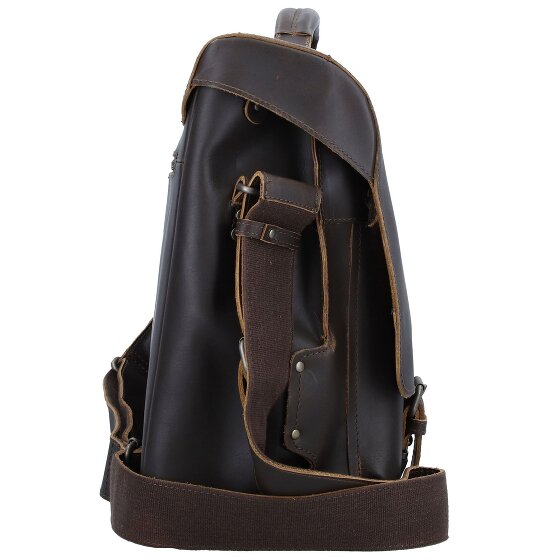 aunts & uncles Hunter Jack Messenger Leer 45 cm Laptopcompartiment