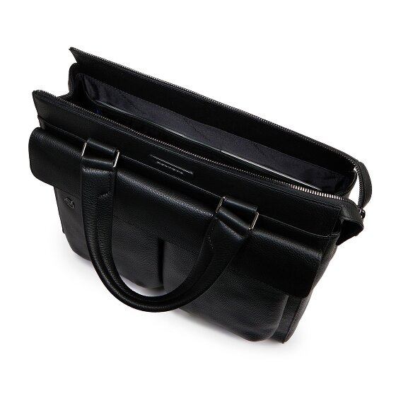 Piquadro Modus Koffer Leer 34 cm Laptop compartiment