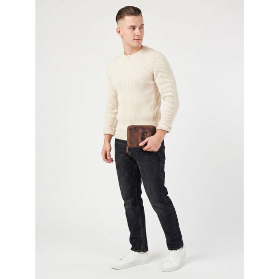 Greenburry Hecht Portemonnee Leder 10 cm