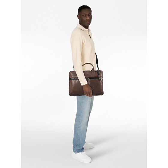 Harbour 2nd Urban Poets Koffer Leer 50 cm Laptop compartiment
