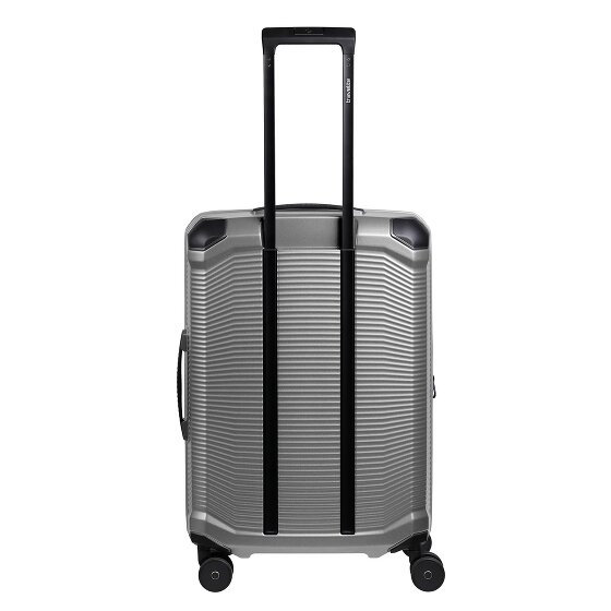 Travelite Millennium 4 wielen Trolley 67 cm met uitbreidingsplooi