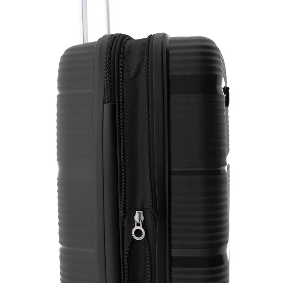 Gladiator 0800 4 wielen Cabinewagen 55 cm met uitbreidingsplooi