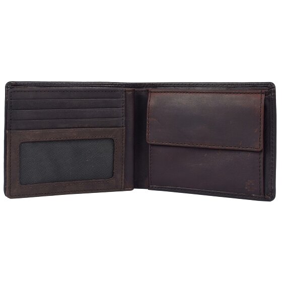 Strellson Brick Lane Myles Portemonnee RFID-bescherming Leer 11 cm
