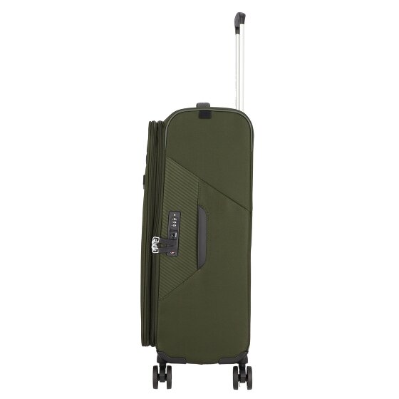 Samsonite Litebeam 4 wielen Trolley 66 cm met uitbreidingsplooi