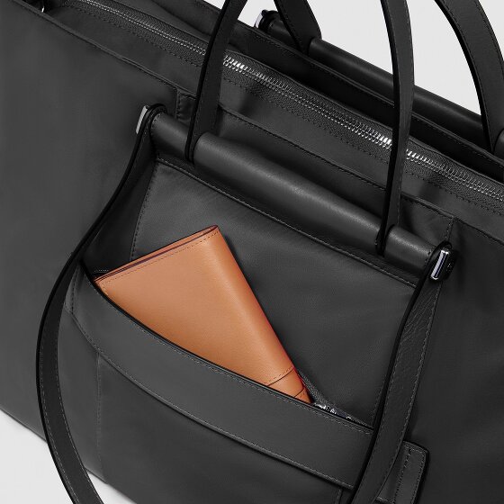 Piquadro Lyra Shopper Tas Leer 49 cm