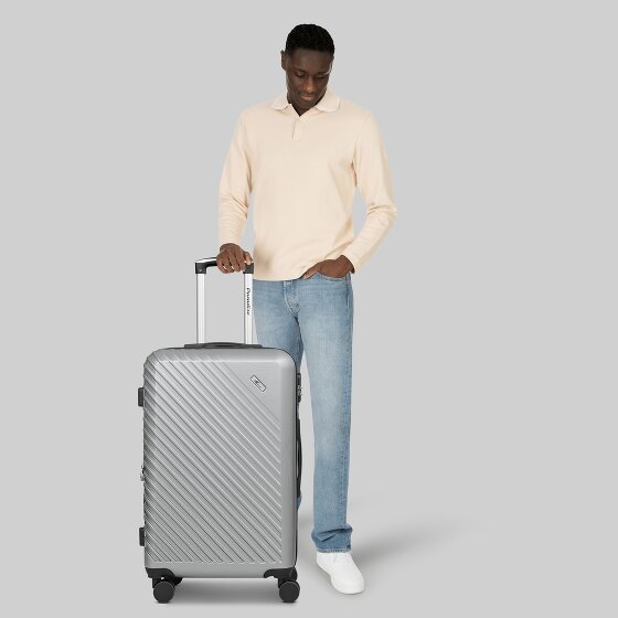Check.In Paradise 2.0 4 wielen Trolley M 68 cm met uitbreidingsplooi