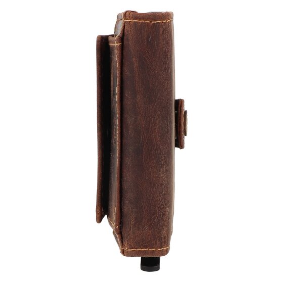 Greenburry Vintage Portemonnee RFID-bescherming Leer 7.5 cm