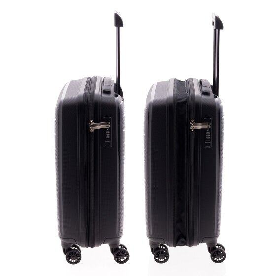 Gladiator 1700 4 wielen Cabinewagen 55 cm met uitbreidingsplooi