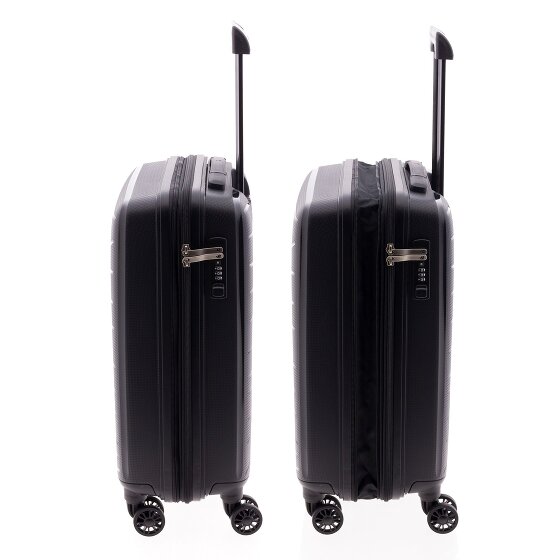 Gladiator 1700 4 wielen Cabinewagen 55 cm met uitbreidingsplooi