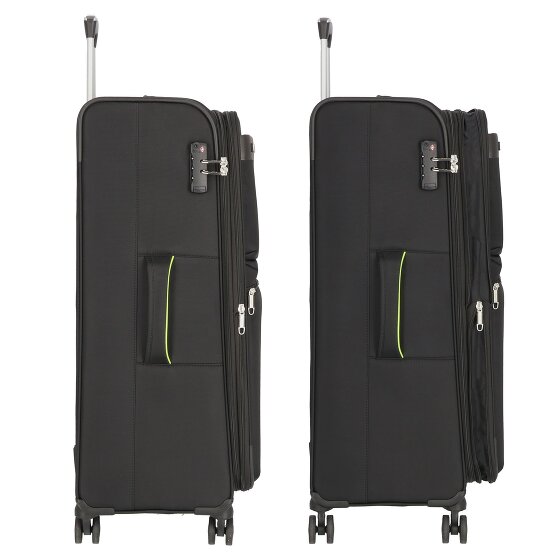 d&n Travel Line 6704 4-wielige trolley 75 cm