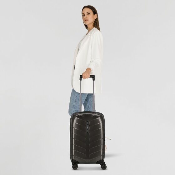 Samsonite Attrix 4 wielen Cabinewagen 55 cm met uitbreidingsplooi