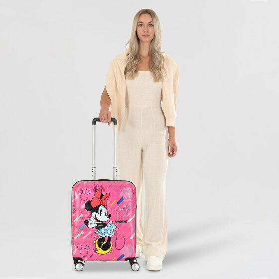 American Tourister Wavebreaker Disney 4 wielen Cabinewagen 55 cm