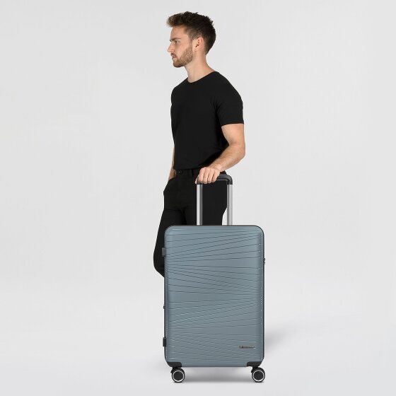 Franky Dallas 3.0 4-wiel trolley M 65 cm met rekbare vouw