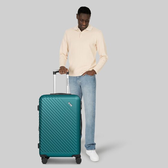 Check.In Paradise 2.0 4 wielen Trolley M 68 cm met uitbreidingsplooi