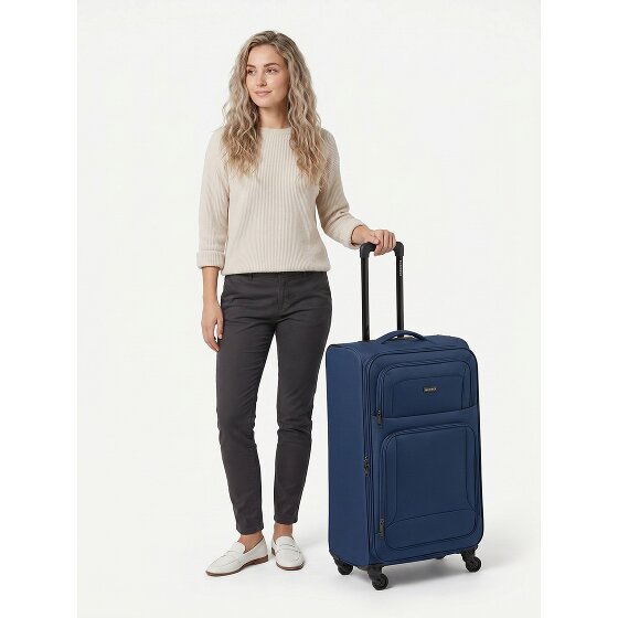 Smartbox Edition 04 4 wielen Trolley 78 cm met uitbreidingsplooi