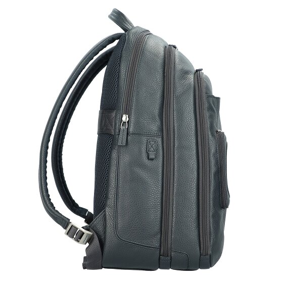 Piquadro Vibe Rugzak Leer 43 cm Laptopvak