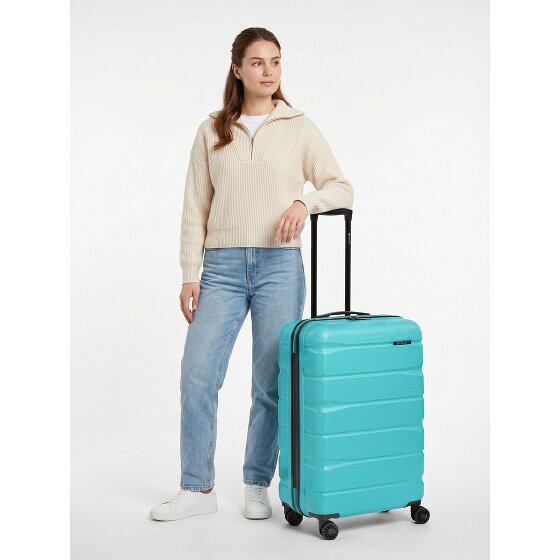 Franky Munich 4.0 4 wielen Trolley M 66 cm met uitbreidingsplooi