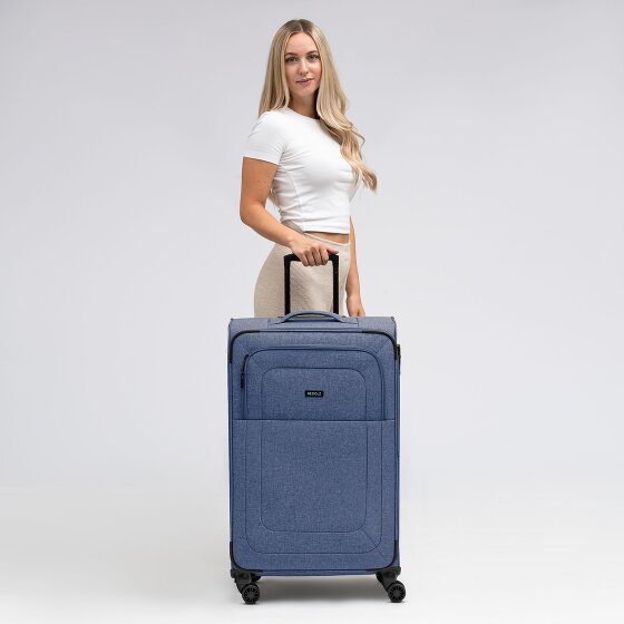 Redolz Essentials 12 LARGE 4 wielen Trolley 79 cm met uitbreidingsplooi