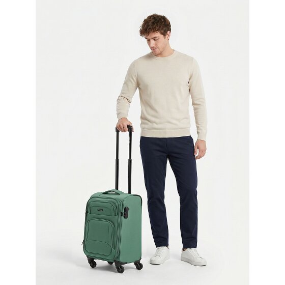 Smartbox Edition 04 4 wielen Cabinewagen 55 cm met uitbreidingsplooi