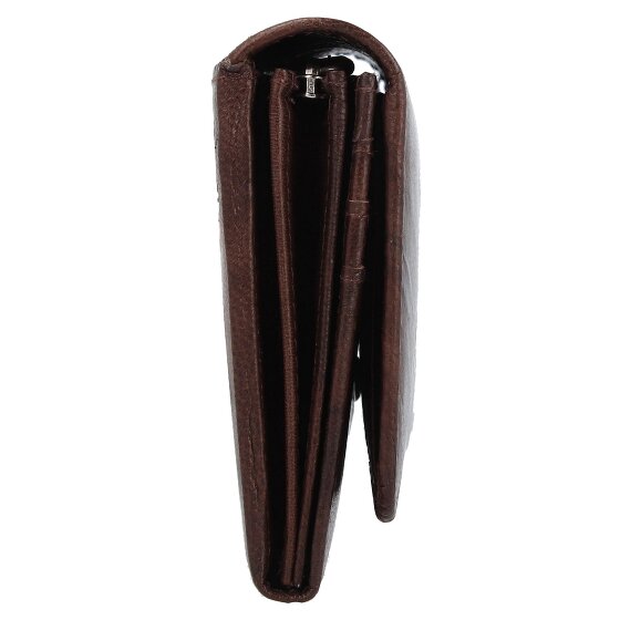 mano Donna Aurona Portemonnee RFID Leer 19 cm