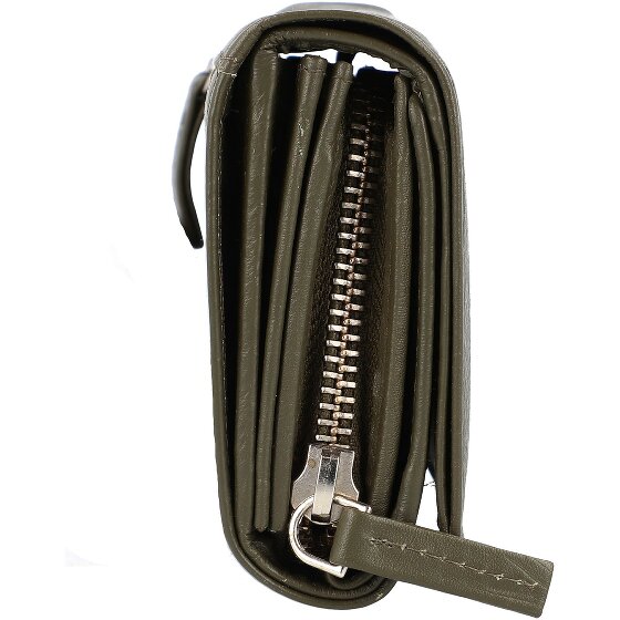 Mika Leren portemonnee 15 cm