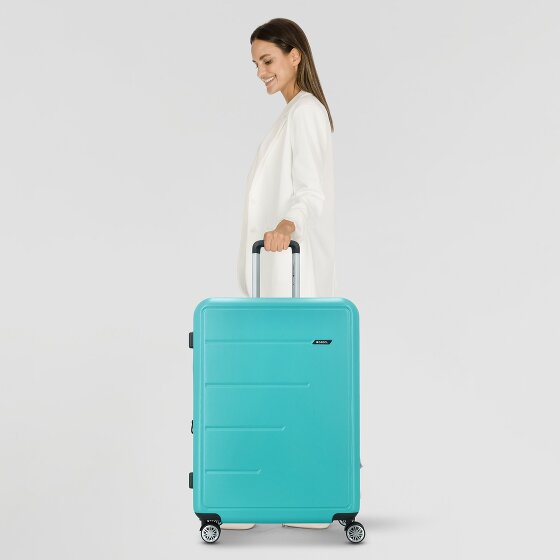 Gabol Future Plus 4 wielen Trolley 74 cm met uitbreidingsplooi