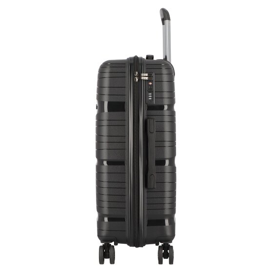 d&n Travel Line 4300 4 wielen Kofferset 3-delig