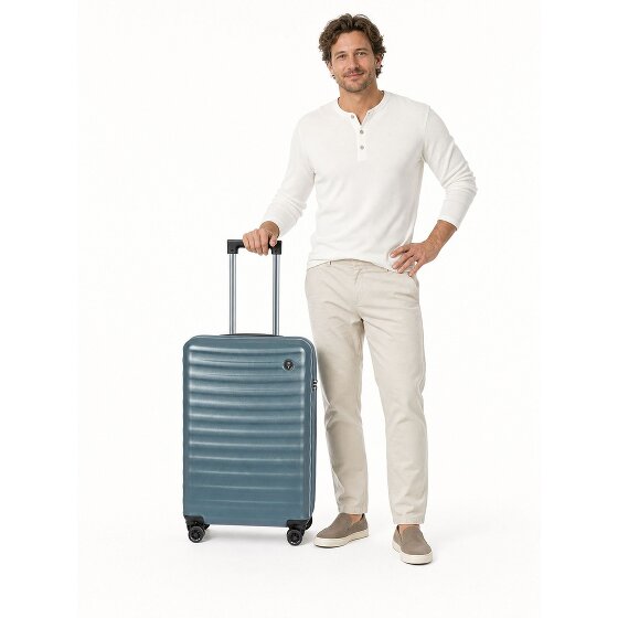 Bric's Nausicaa 4 wielen Trolley M 69.5 cm met uitbreidingsplooi