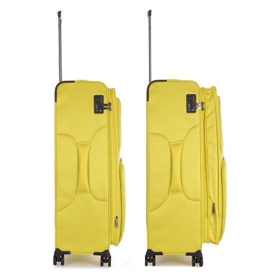 Stratic Bendigo Light Style 4 wielen Trolley L 84 cm met uitbreidingsplooi