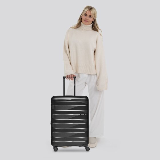 Bergpfeil Reis trolley op 4 wielen M 66 cm met uitbreidingsplooi