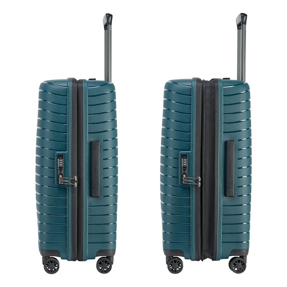 Stratic Novium 4 wielen Trolley M 65 cm met uitbreidingsplooi