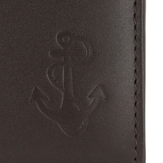 oxmox Leather Portemonnee RFID-bescherming Leder 11 cm