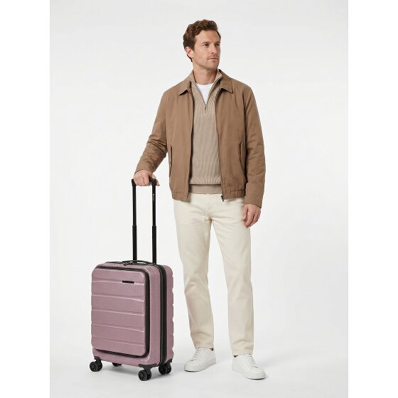 Franky Munich 4.0 4 wielen Cabinewagen 55 cm Laptopvak met uitbreidingsplooi