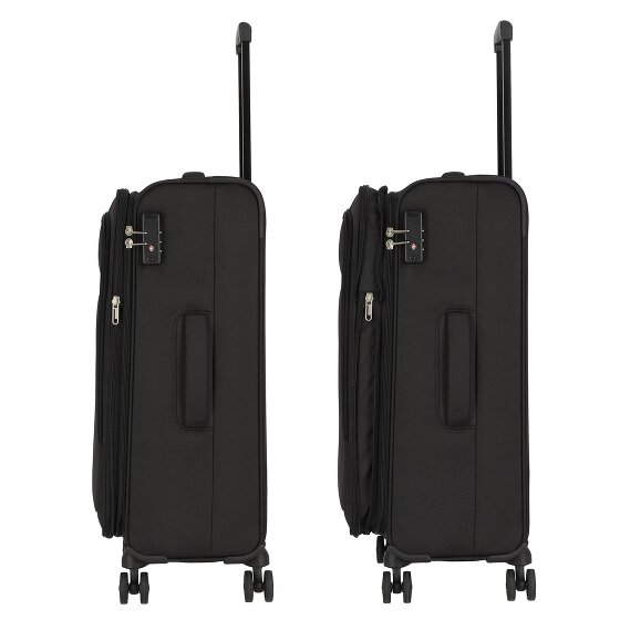 American Tourister Street Roll 4 wielen Kofferset 3-delig met uitbreidingsplooi