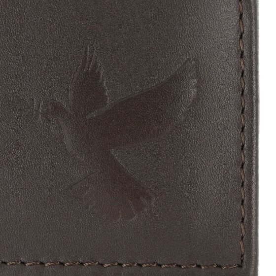 oxmox Leather Portemonnee RFID-bescherming Leder 11 cm