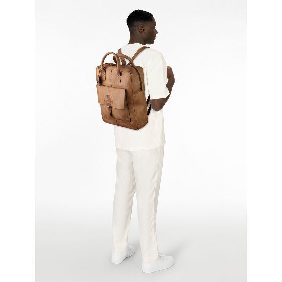 Harbour 2nd Urban Poets Dagrugzak Leer 38.5 cm Laptop compartiment