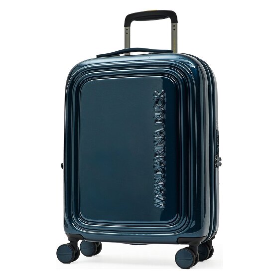 Mandarina Duck Logoduck + Metal 4 wielen Trolley S 55 cm met uitbreidingsplooi