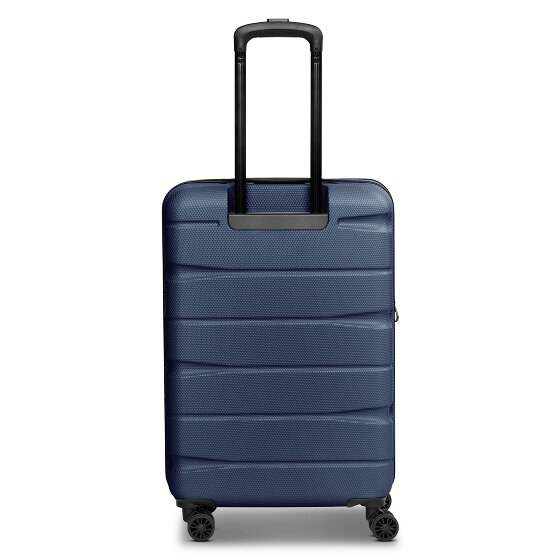 Franky Munich 4.0 4-wiel trolley M 66 cm met uitbreidingsplooi