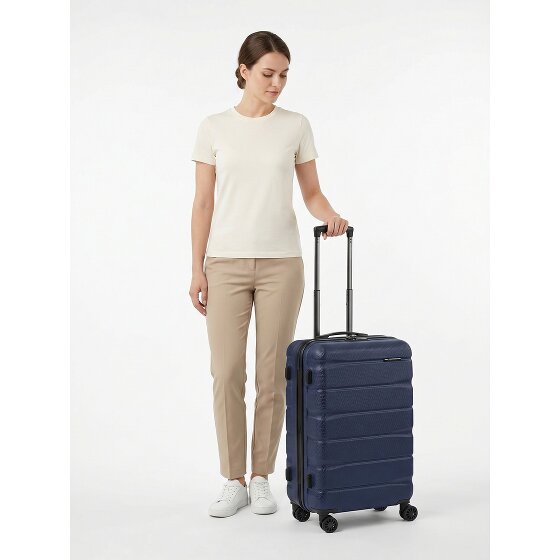 Franky Munich 4.0 4-wiel trolley M 66 cm met uitbreidingsplooi