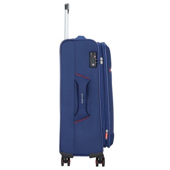 Roncato Crosslite 4 wielen Kofferset 3-delig met uitbreidingsplooi