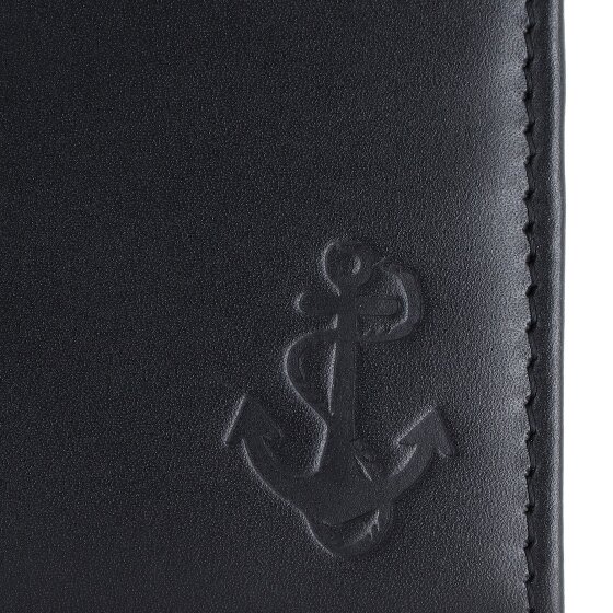 oxmox Leather Portemonnee RFID-bescherming Leder 12 cm