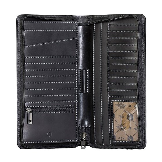 Jekyll & Hide Texas Portemonnee RFID Leer 11 cm