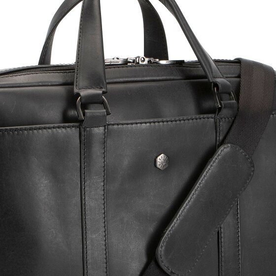 Jekyll & Hide Montana Koffer RFID-bescherming Leer 41 cm Laptop compartiment