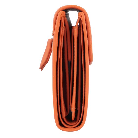Braun Büffel Joy Portemonnee RFID-bescherming Leer 12 cm