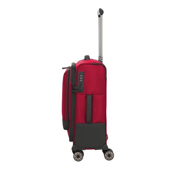 Travelite Crosslite 5.0 4 wielen Cabinewagen S 55 cm Laptop compartiment
