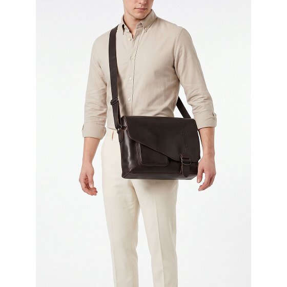 aunts & uncles Heritage Messenger Leder 41.5 cm Laptopvak