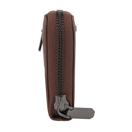 Burkely Nocturnal Nova Portemonnee RFID-bescherming Leer 14.5 cm
