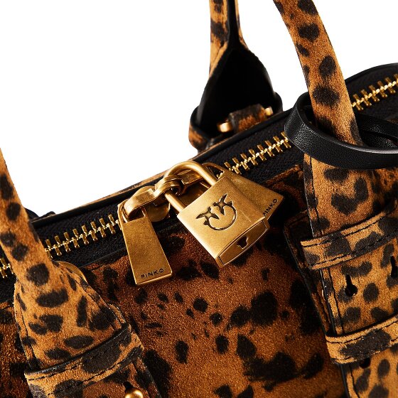 PINKO Bowling Bag Handtas Leer 29 cm